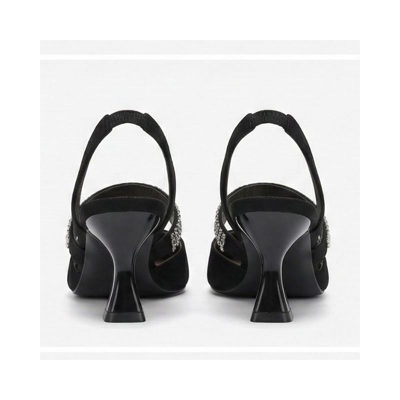 Luxe Crystal Ankle Mules