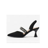 Luxe Crystal Ankle Mules