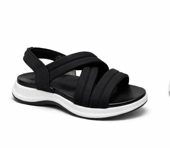 Luxe Soft black Wedge- S00068