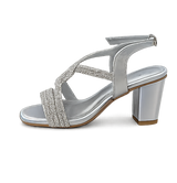 Luxe silver Heel - H00078