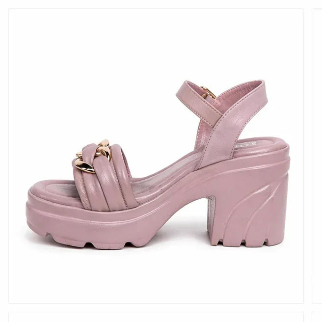 Lux Soft Block Heel- H00065