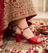 Luxe Red Heel - H00079