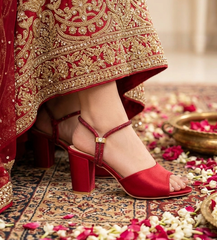 Luxe Red Heel - H00079