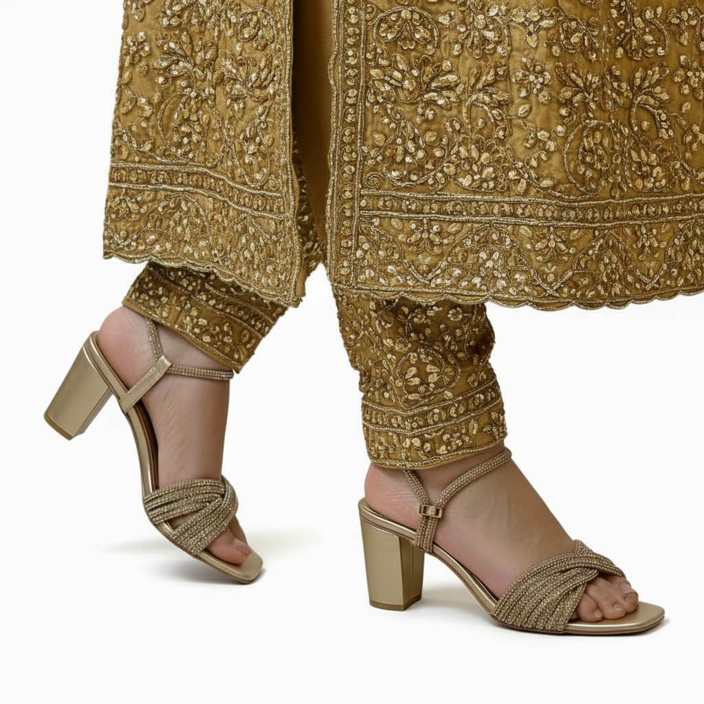 Luxe Golden Heel - H00074