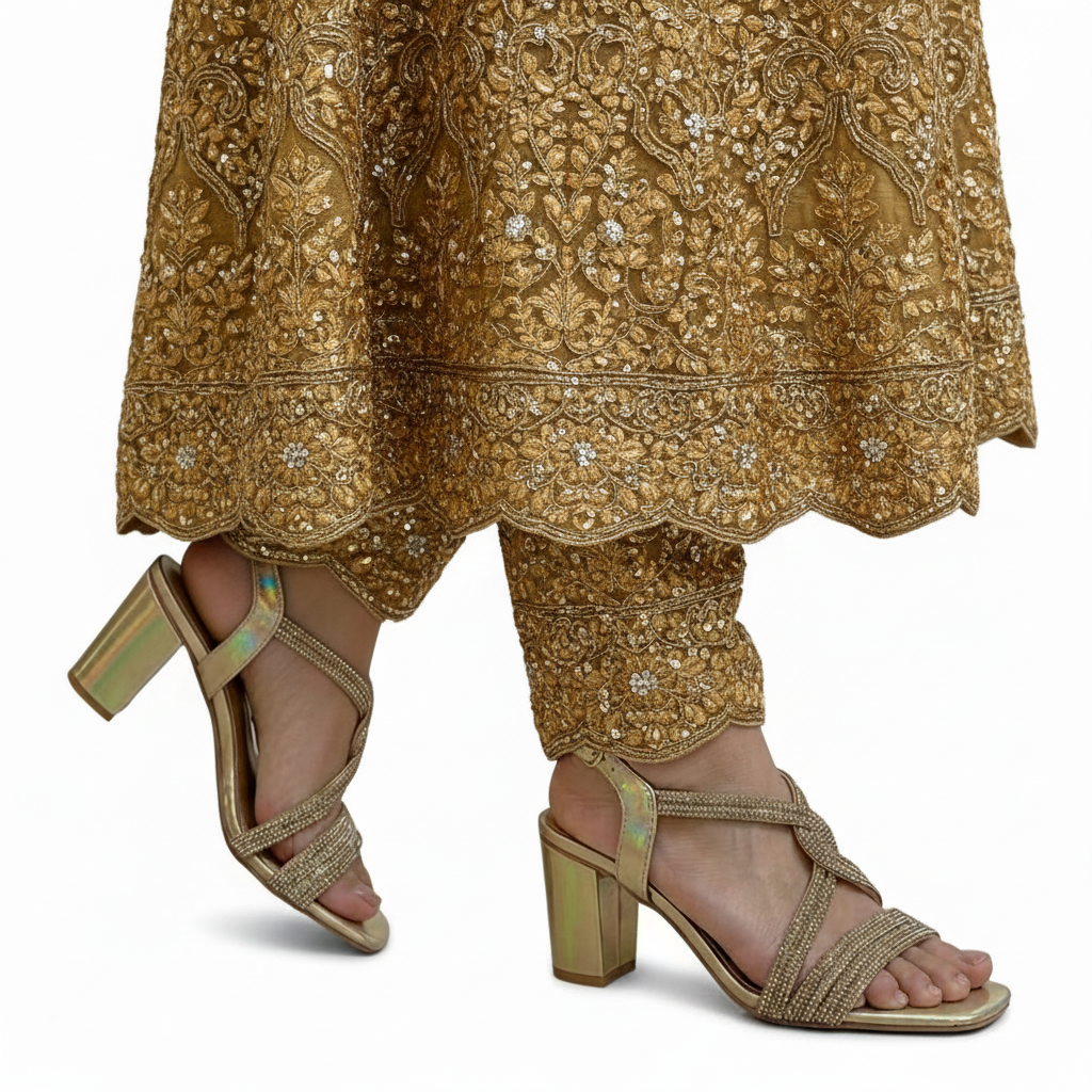 Luxe Golden Heel - H00075
