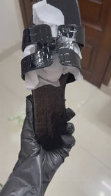 Flat Black Color Slippers- S00070